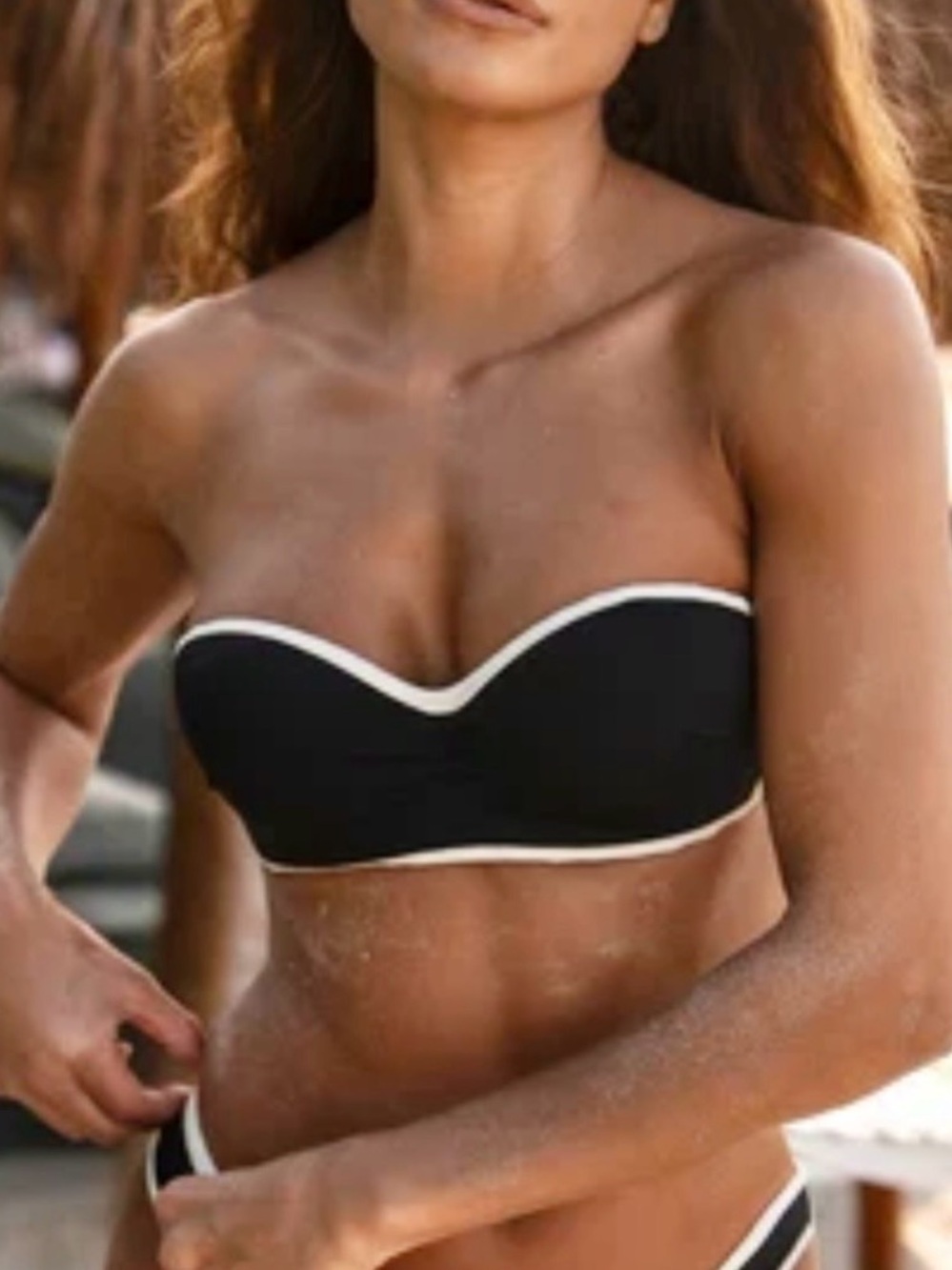 Tommy Bahama Island Cays Cabana Bandeau Bikini Top